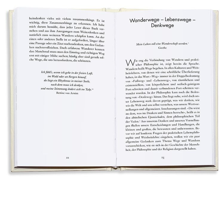 Vom Glück des Wanderns