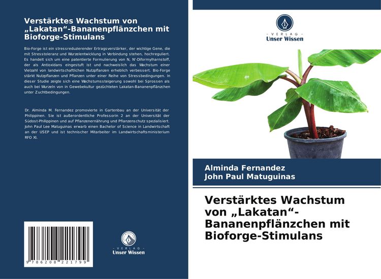Produktbild: Verst&auml;rktes Wachstum von "Lakatan"-Bananenpfl&auml;nzchen mit Bioforge-Stimulans