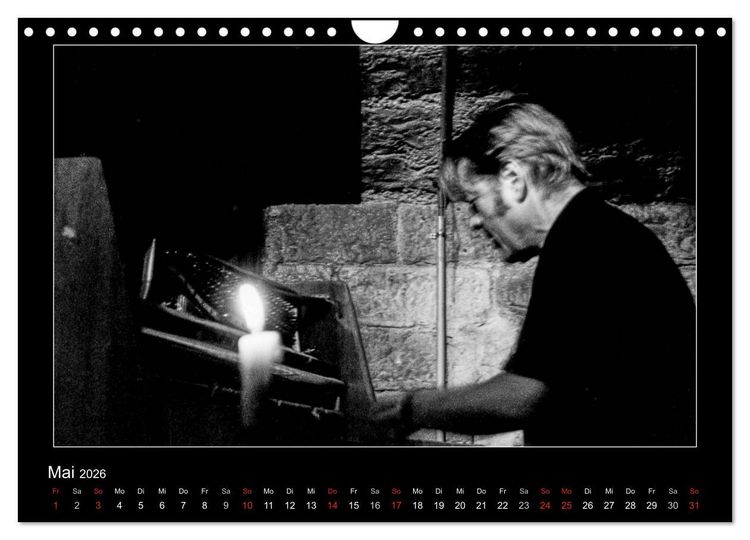 Produktbild: Jazz onstage (Wandkalender 2026 DIN A4 quer), CALVENDO Monatskalender