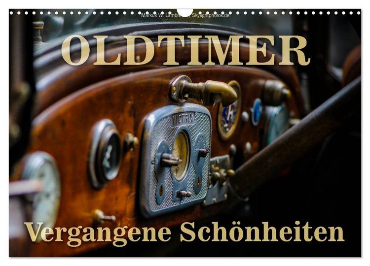 Produktbild: Oldtimer - vergangene Sch&ouml;nheiten (Wandkalender 2026 DIN A3 quer), CALVENDO Monatskalender
