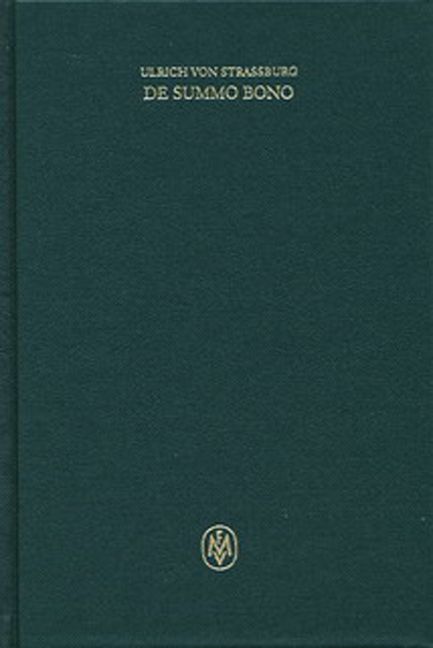 Produktbild: De summo bono. Liber VI, Tractatus 1&ndash;3,6