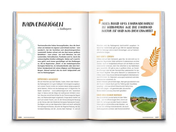 Produktbild: KOMPASS Radvergn&uuml;gen S&uuml;dbayern