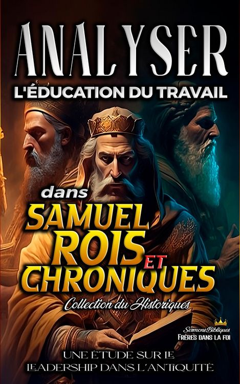 Produktbild: Analyser l'&eacute;ducation du Travail dans Samuel, Rois et Chroniques (L'&eacute;ducation au Travail dans la Bible, #8)