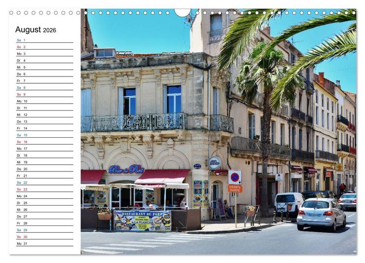 Produktbild: S&egrave;te - Das Venedig des Languedoc (Wandkalender 2026 DIN A3 quer), CALVENDO Monatskalender