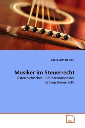 Produktbild: Seifridsberger, G: Musiker im Steuerrecht