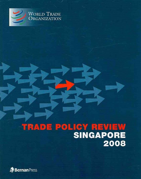 Produktbild: World Trade Organization: Trade Policy Review - Singapore 20