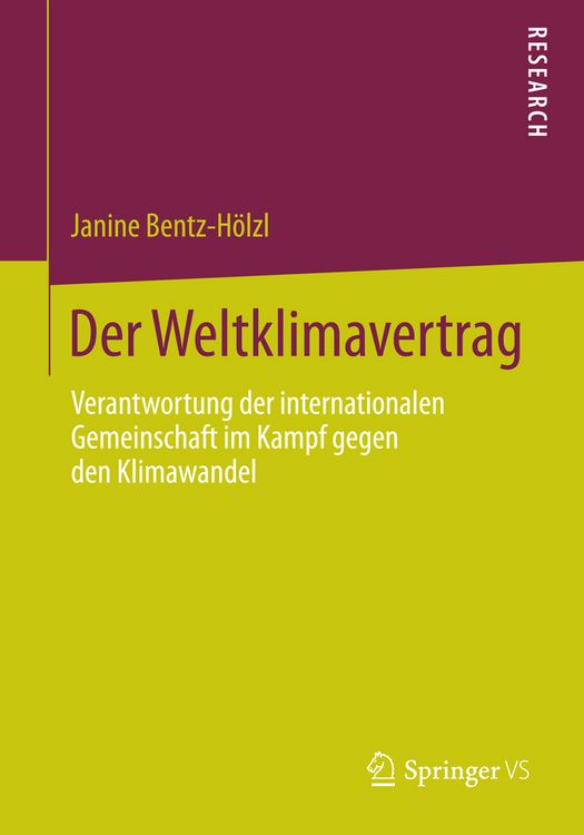 Produktbild: Der Weltklimavertrag