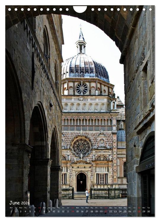 Produktbild: Bergamo (Wall Calendar 2026 DIN A4 portrait), CALVENDO 12 Month Wall Calendar