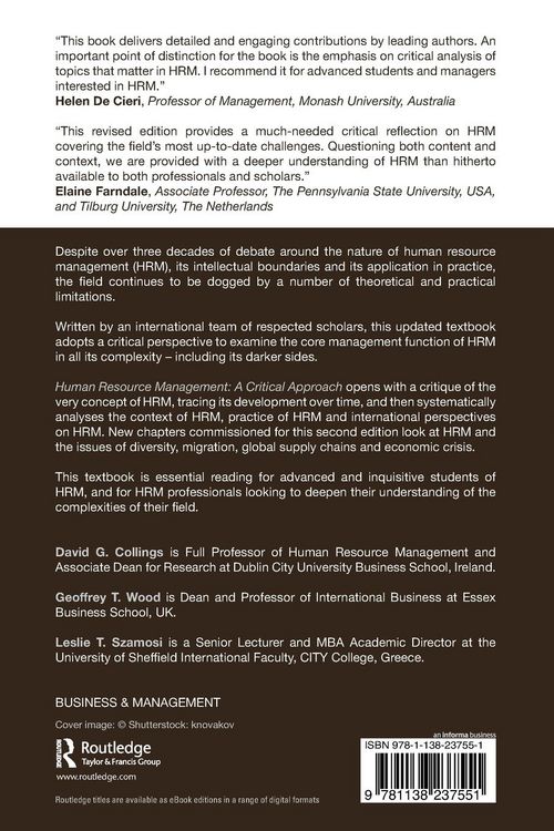 Produktbild: Human Resource Management