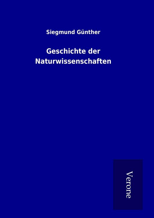 Produktbild: Geschichte der Naturwissenschaften