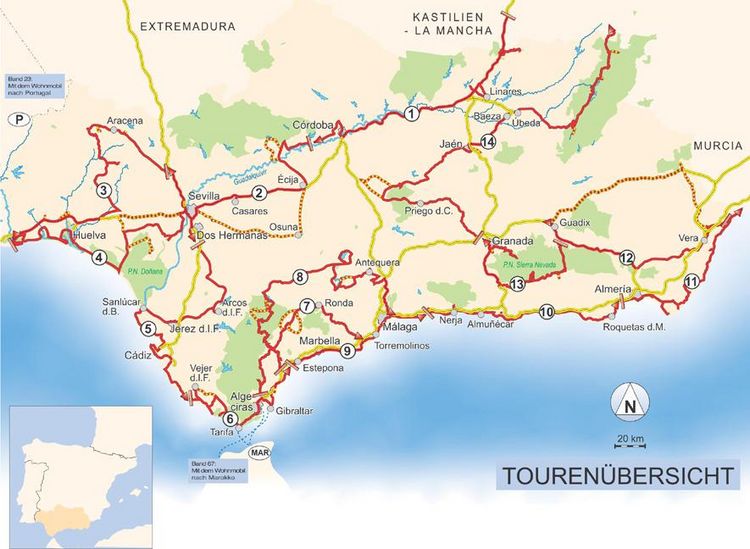 Produktbild: Mit dem Wohnmobil nach Andalusien