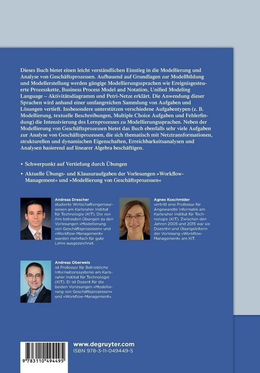 Produktbild: Modellierung und Analyse von Gesch&auml;ftsprozessen