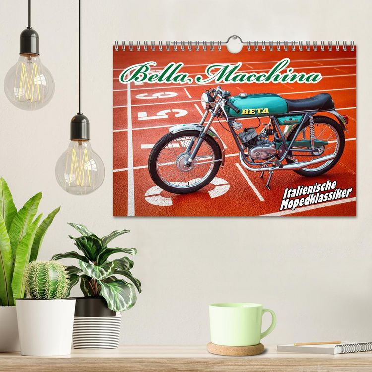 Produktbild: Bella Macchina (Wandkalender 2026 DIN A4 quer), CALVENDO Monatskalender