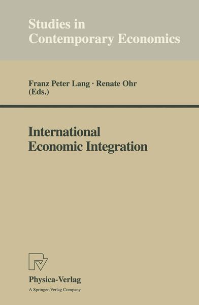Produktbild: International Economic Integration