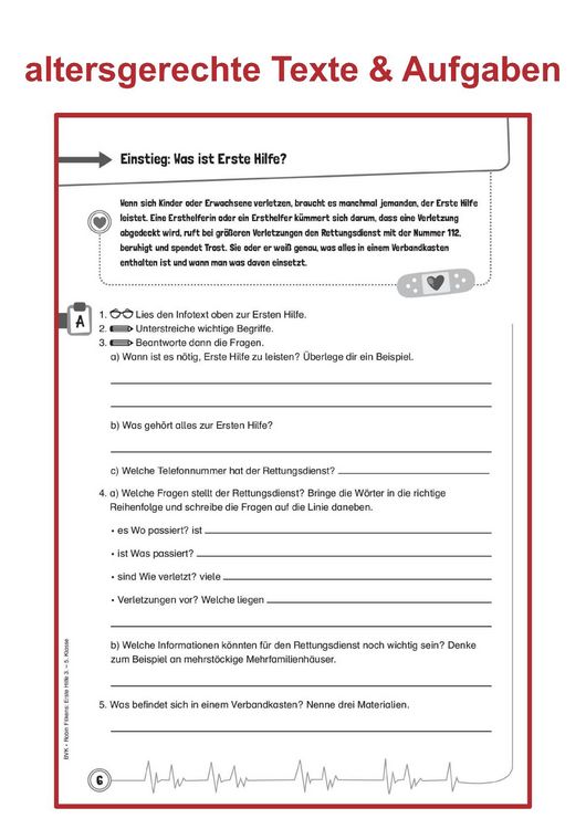 Produktbild: Erste Hilfe macht Schule