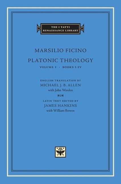 Produktbild: Platonic Theology, Volume 1 - Books I-IV