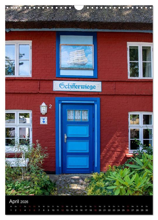 Produktbild: Dar&szlig;er T&uuml;ren (Wandkalender 2026 DIN A3 hoch), CALVENDO Monatskalender