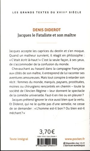 Produktbild: Jacques le fataliste et son ma&icirc;tre