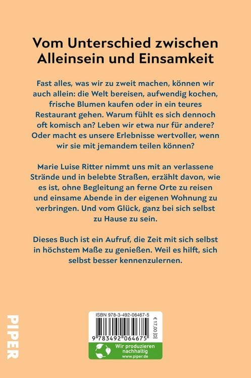 Produktbild: Vom Glück, allein zu sein