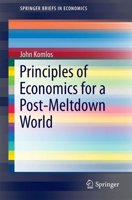 Produktbild: Principles of Economics for a Post-Meltdown World