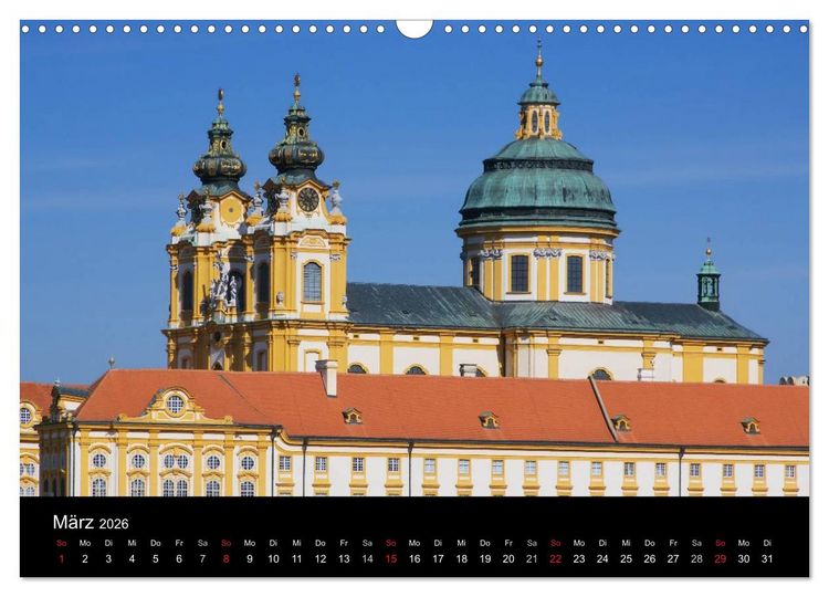 Produktbild: Die Wachau - Bezaubernde Orte an der Donau (Wandkalender 2026 DIN A3 quer), CALVENDO Monatskalender