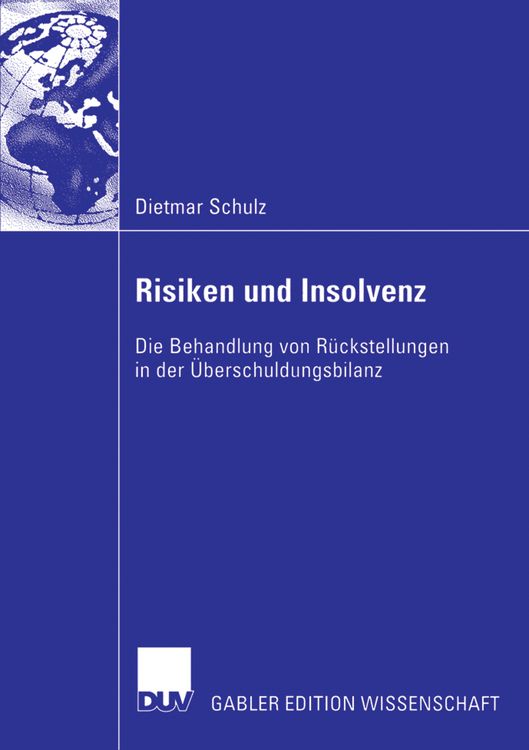 Produktbild: Risiken und Insolvenz