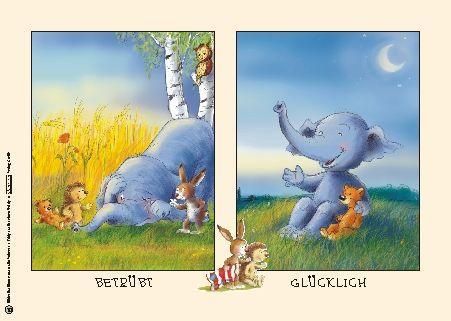 Produktbild: Eddy sucht seinen Teddy - Kamishibai-Bilderbuchkarten