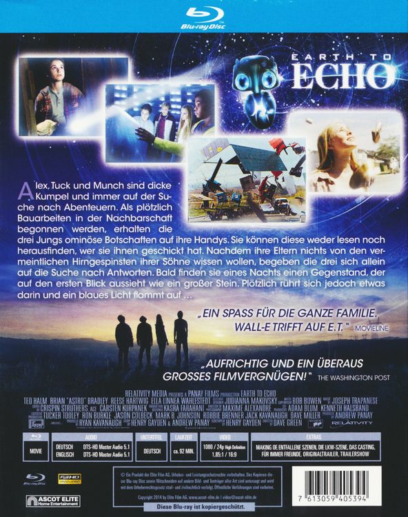 Produktbild: Earth to Echo