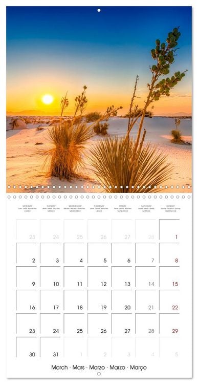 Produktbild: AMERICAN SOUTHWEST Stunning scenery (Wall Calendar 2026 12 &times; 12 Inch) CALVENDO 12 Month Wall Calendar