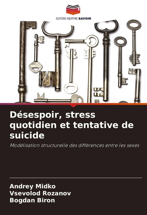 Produktbild: D&eacute;sespoir, stress quotidien et tentative de suicide
