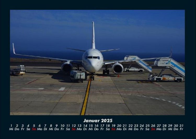 Produktbild: Flugzeuge 2025 Fotokalender DIN A4