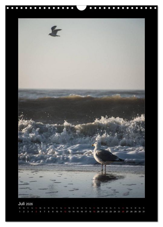 Produktbild: Geheimnisvolles Sylt 2026 (Wandkalender 2026 DIN A3 hoch), CALVENDO Monatskalender