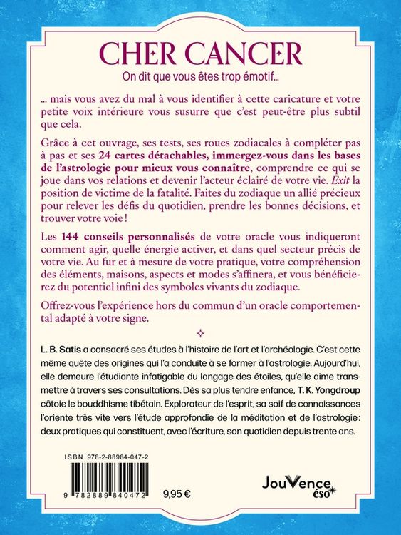Produktbild: L'oracle du Cancer : se d&eacute;couvrir et se r&eacute;aliser