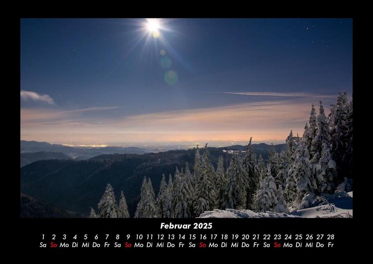 Produktbild: Berglandschaften 2025 Fotokalender DIN A3