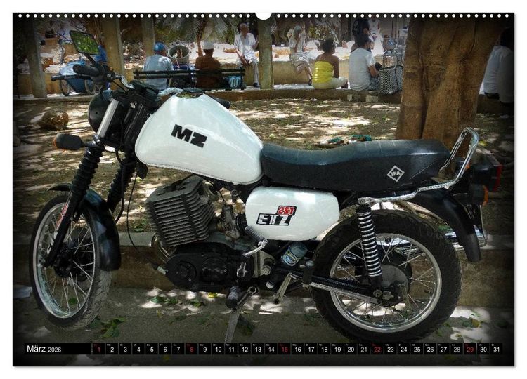 Produktbild: Motorrad-Legenden - MZ (Wandkalender 2026 DIN A2 quer), CALVENDO Monatskalender
