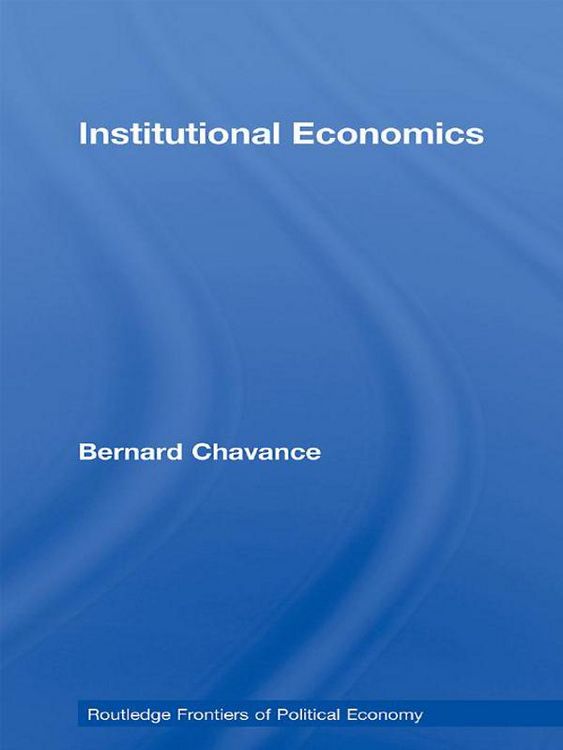 Produktbild: Institutional Economics