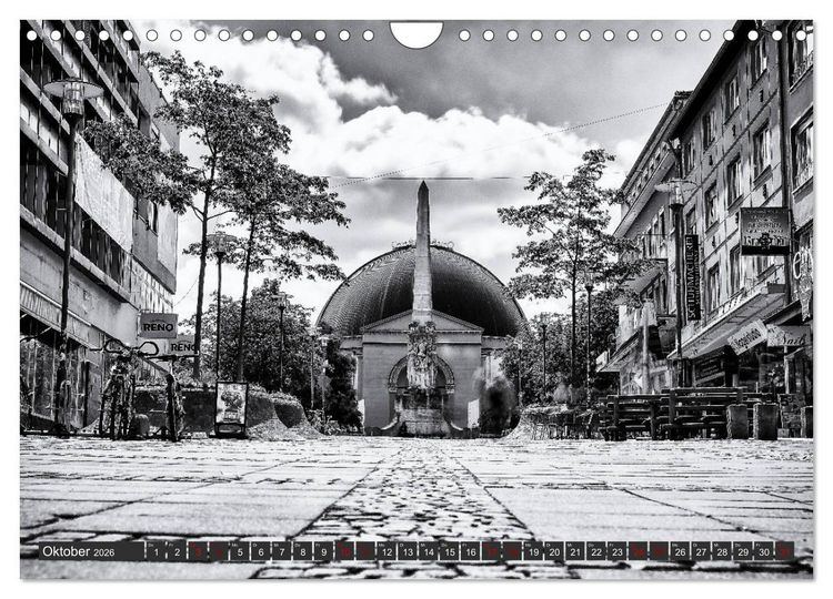 Produktbild: Ein Blick auf Darmstadt (Wandkalender 2026 DIN A4 quer), CALVENDO Monatskalender