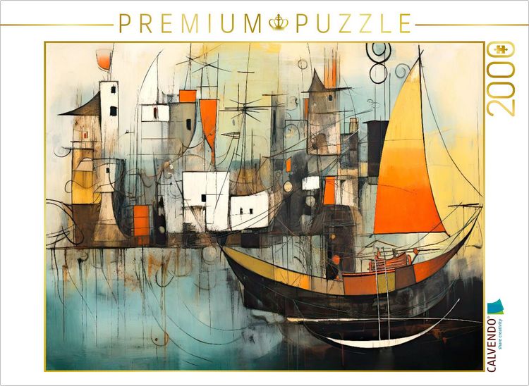 Produktbild: CALVENDO Puzzle Urbane Meeresbrise | 2000 Teile Lege-Gr&ouml;&szlig;e 90x67cm Foto-Puzzle f&uuml;r gl&uuml;ckliche Stunden