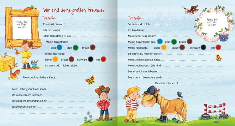 Produktbild: Meine Kindergarten-Freunde (Pferde)
