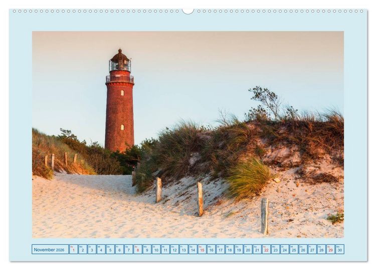 Produktbild: Fischland-Dar&szlig;-Zingst (hochwertiger Premium Wandkalender 2026 DIN A2 quer), Kunstdruck in Hochglanz