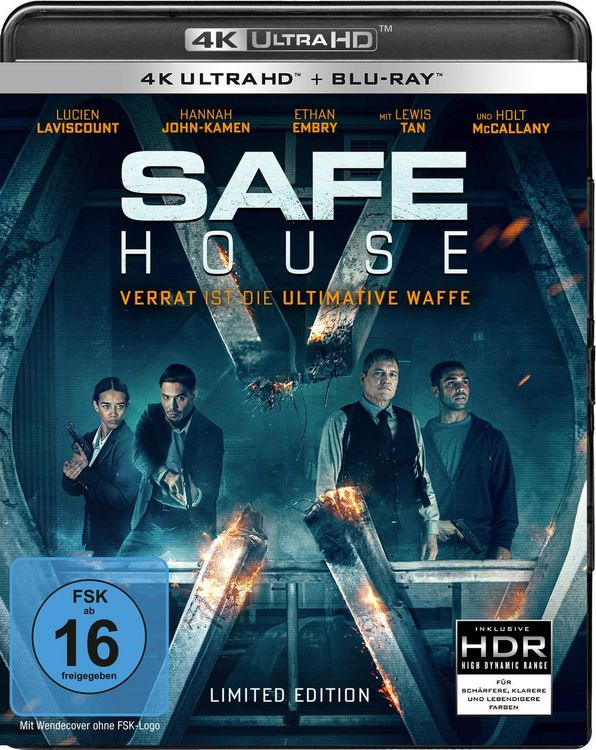 Produktbild: Safe House - Verrat ist die ultimative Waffe LTD. - Limited Edition (4K Ultra HD) (+ Blu-ray)
