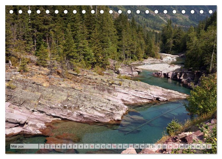 Produktbild: Wo der Westen wild war (Tischkalender 2026 DIN A5 quer), CALVENDO Monatskalender