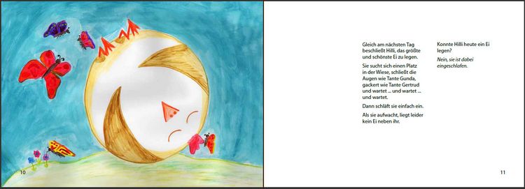 Produktbild: Hilli legt ihr erstes Ei - Das Bilderbuch vom Lernen. F&uuml;r alle Kinder, die gro&szlig;e Pl&auml;ne haben.