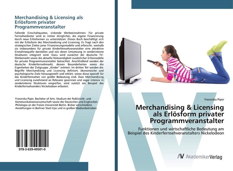 Produktbild: Merchandising & Licensing als Erl&ouml;sform privater Programmveranstalter