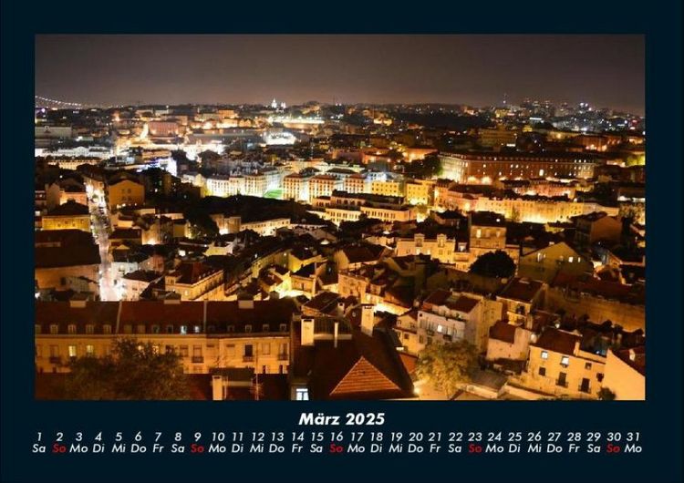 Produktbild: Lissabon 2025 Fotokalender DIN A4