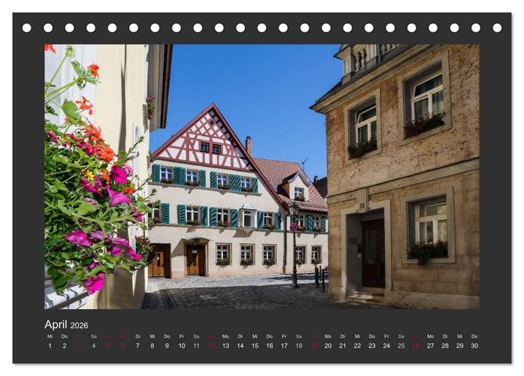 Produktbild: Kulmbach (Tischkalender 2026 DIN A5 quer), CALVENDO Monatskalender