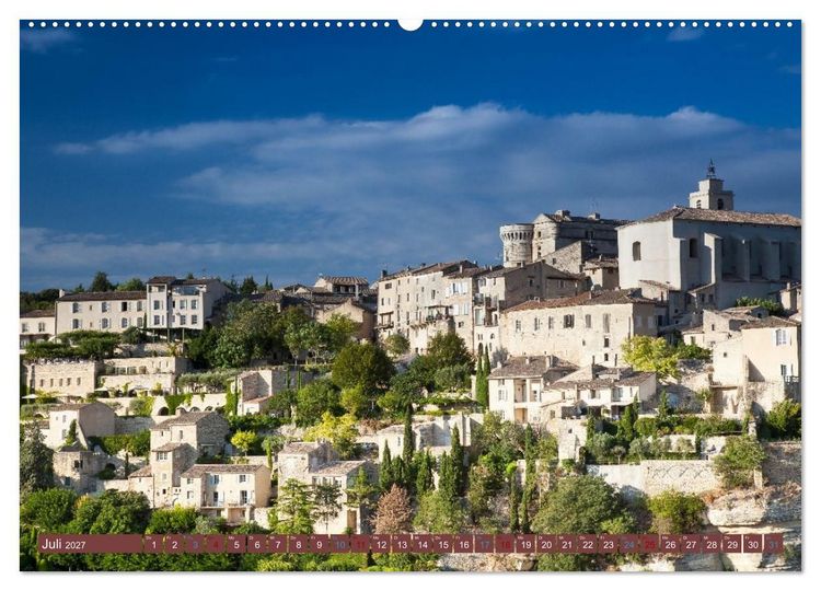 Produktbild: Frankreich. Ein Streifzug durch die D&ouml;rfer der franz&ouml;sischen Provence (Wandkalender 2027 DIN A2 quer), CALVENDO Monatskalender