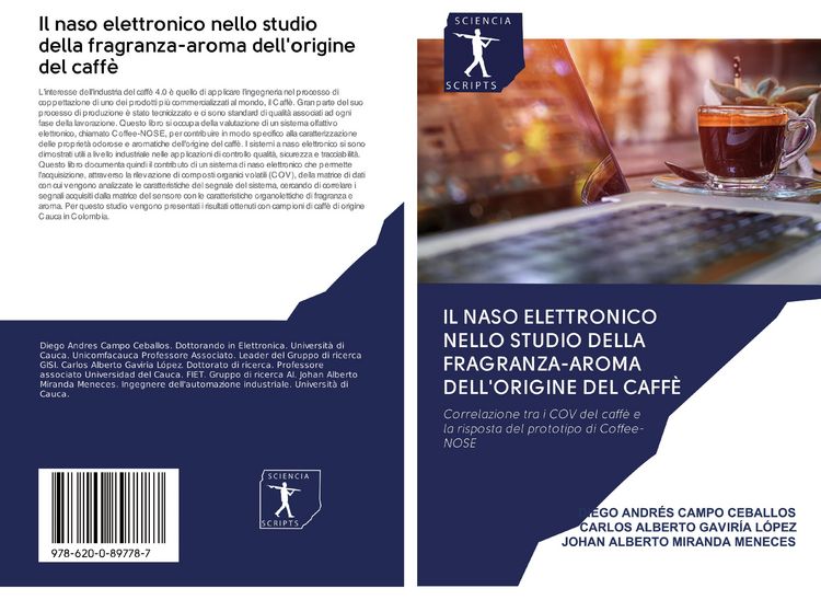Produktbild: Il naso elettronico nello studio della fragranza-aroma dell'origine del caff&egrave;