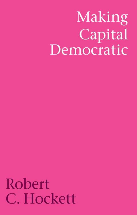 Produktbild: Making Capital Democratic