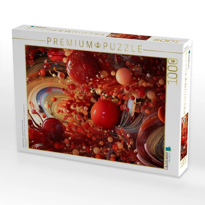 Produktbild: CALVENDO Puzzle Kugelwachstum - organische Form aus Glas | 1000 Teile Lege-Gr&ouml;&szlig;e 64x48cm Foto-Puzzle f&uuml;r gl&uuml;ckliche Stunden